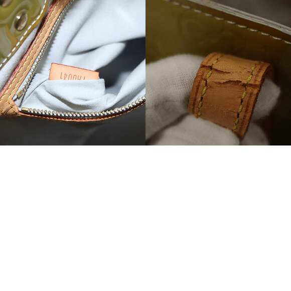 LOUIS VUITTON Monogram Vernis Reade MM Hand Bag Gris M91142 - Picture 13 of 13